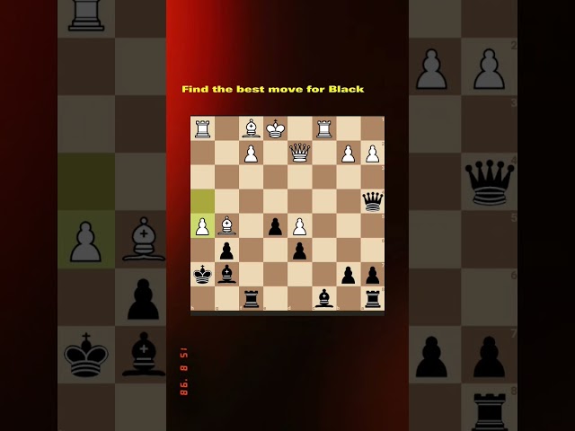 Chess Puzzel #24 #cess #cess #chesspuzzle