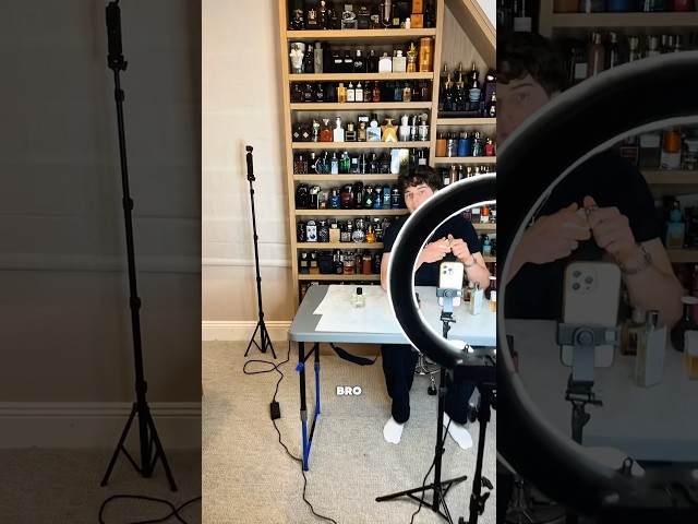 Showing my brothers fragrance collection… #cologne