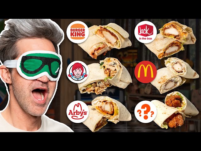 Chicken Wrap Blind Taste Test