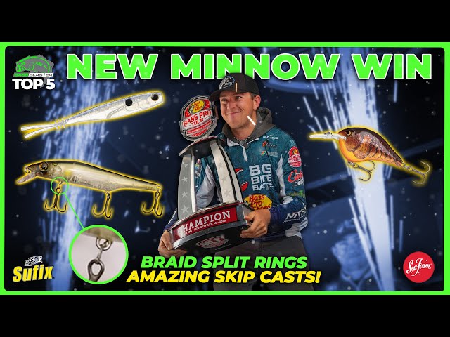 Spotlight Minnow, Braid split rings, Lipped over lipless? Top 5 of the Week in Bass Fishing