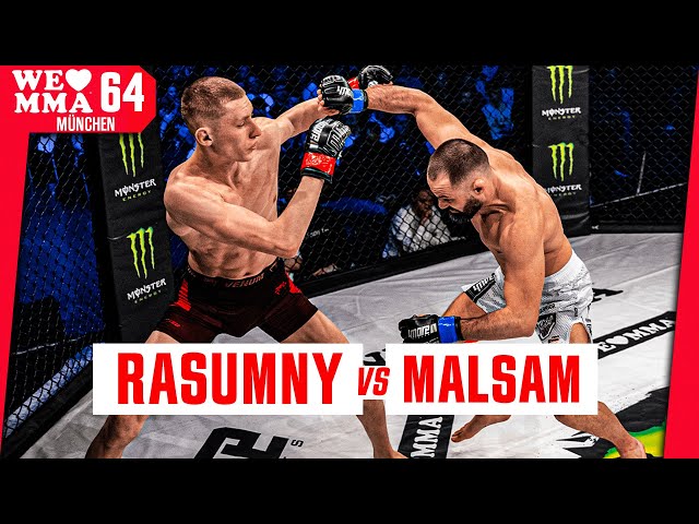 RÜCKEN GESCHNAPPT und ABGEKLOPFT! Andreas Rasumny vs Ruslan Malsam | WLMMA 64