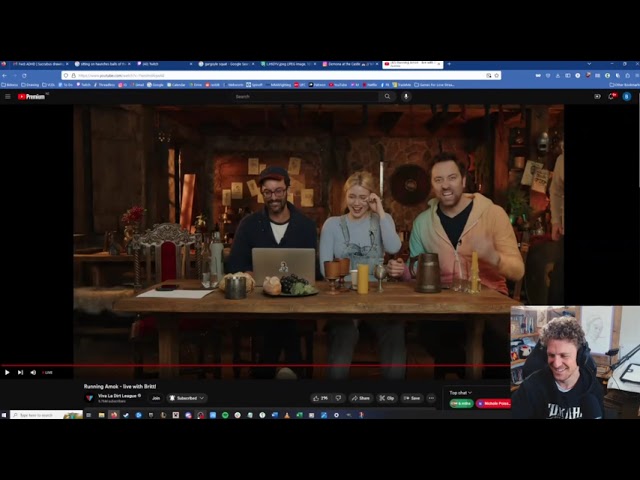 #benvanlier on #Twitch | Ben judging VIVA Cartwheels