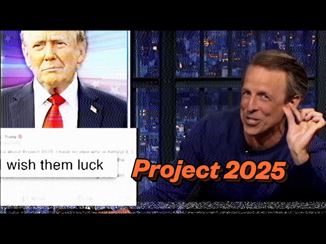 MSNBC says Project 2025 is 'racist.' Trump distances himself from the plan