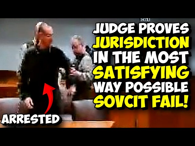Judge PROVES He Has Jurisdiction Over Sovereign Citizen In The MOST SATISFYING Way Possible!!!