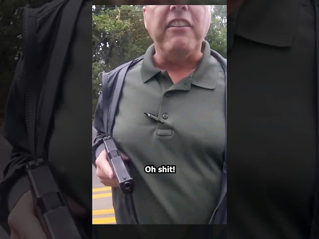 Gimme ID at Gunpoint #police #misconduct #shorts