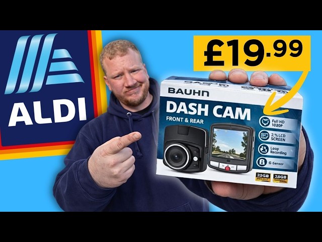 I Tested ALDI'S Cheap 'HD' Dash Camera!
