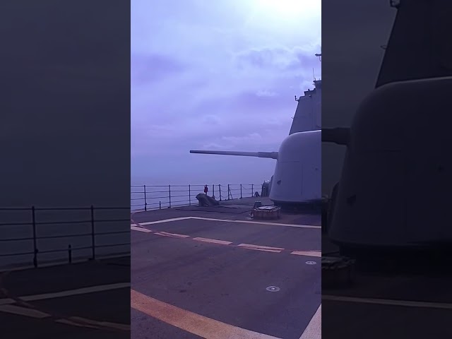 USS Shiloh Live-Fire