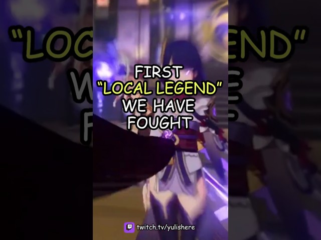 Is THIS the FIRST LOCAL LEGEND in Genshin Impact?