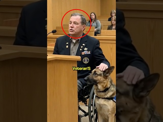 Sie haben den Assistenzhund eines Veteranen auf die Euthanasieliste gesetzt 😢🐕 #usa