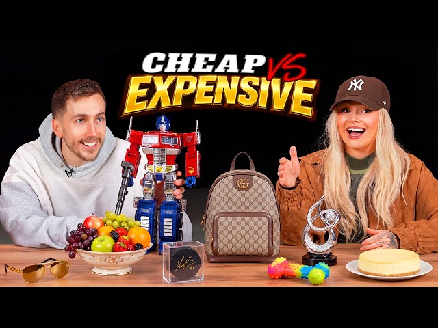 CHEAP VS EXPENSIVE WITH TALIA!