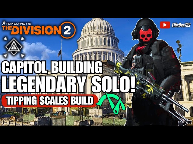 Capitol Building LEGENDARY SOLO 💀 Pestilence Tank Build + Assault GE!