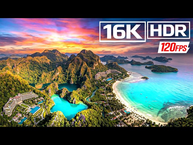 Cinematic Earth in 12K HDR TV: Most Beautiful Places & Epic Travel Destinations 120FPS
