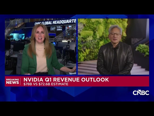 Nvidia CEO Jensen Huang on AI's pressure on software stocks