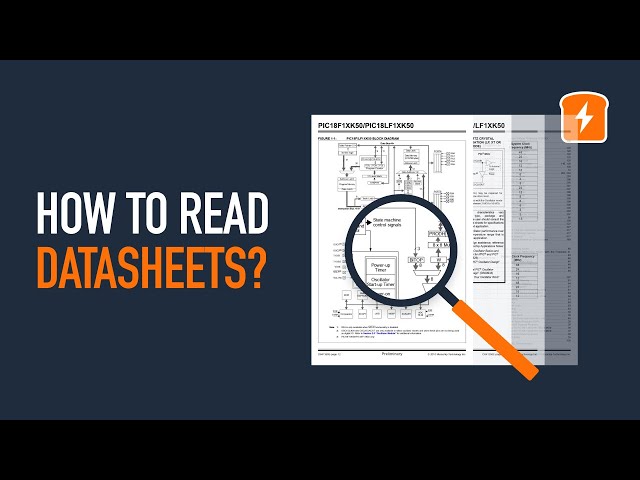 How to Read Datasheets for Electronics: Guide for Beginners