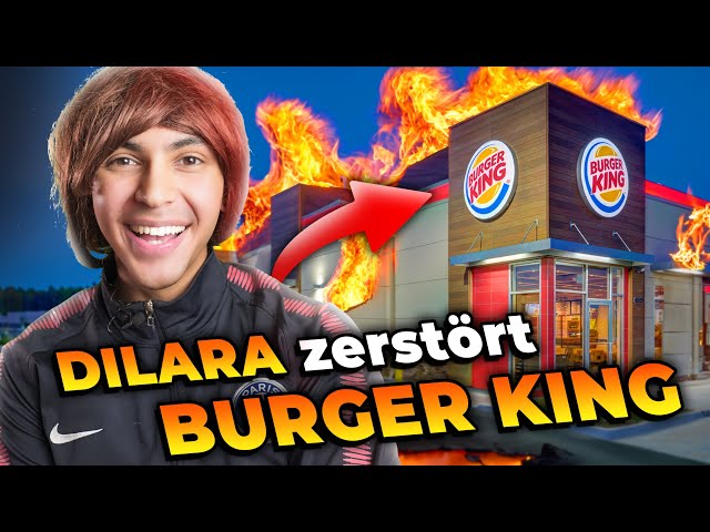 Wenn DILARA bei BURGER KING arbeitet... 😳😂 | Dilara sucht ARBEIT | Mohi__07