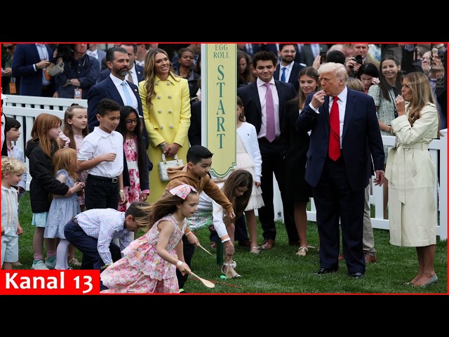 Trump and First Lady Melania Trump host the 2026 White House Easter Egg