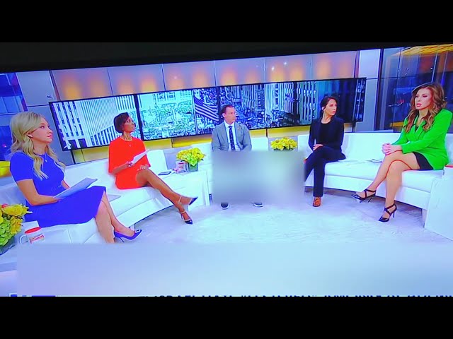 Harris Faulkner (leg lift) & Morgan Ortega Smoking Hot Legs Dominate the Couch on Outnumbered!