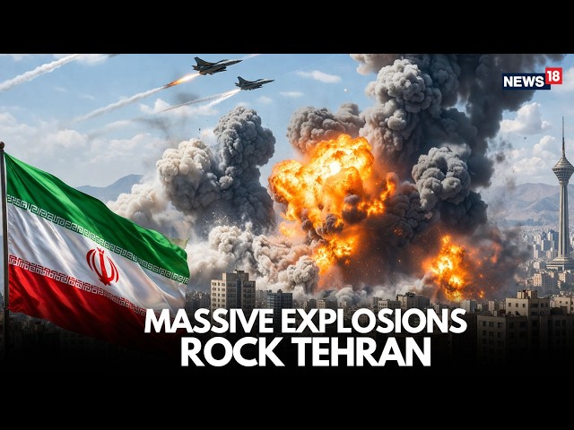 Breaking LIVE: Explosions Rock as Fighter Jets Roar Over Tehran | Israel Launches Fresh Airstrikes