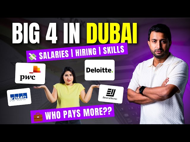 Big 4 Accounting Firms in Dubai | Salary, Hiring, & Career Growth (2025 Guide)