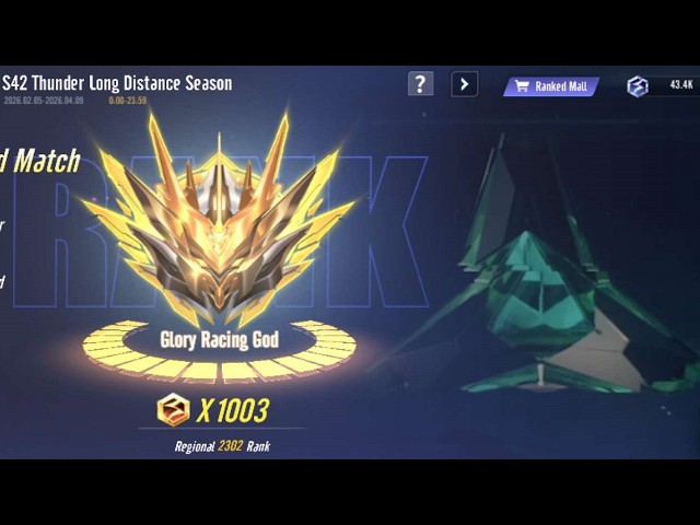 Reaching Glory Racing God Rank 【Garena Speed Drifters】