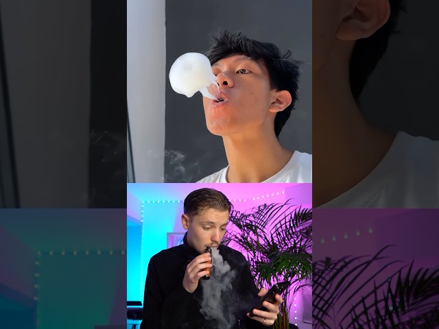 Reacting Vape Tricks 💨