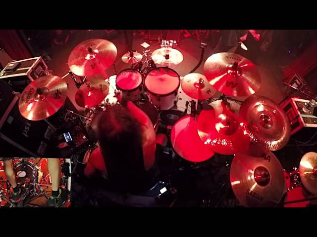 Pete Webber - HAVOK  "Scumbag In Disguise" drum cam 2015