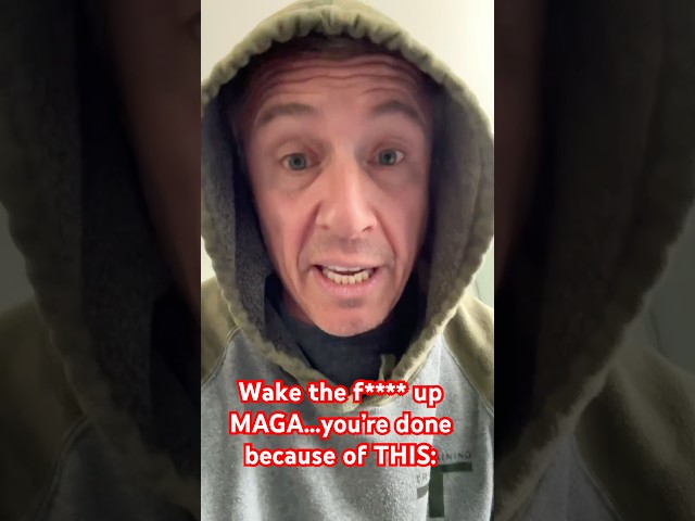 Wake the f**** up MAGA…you’re done because of THIS