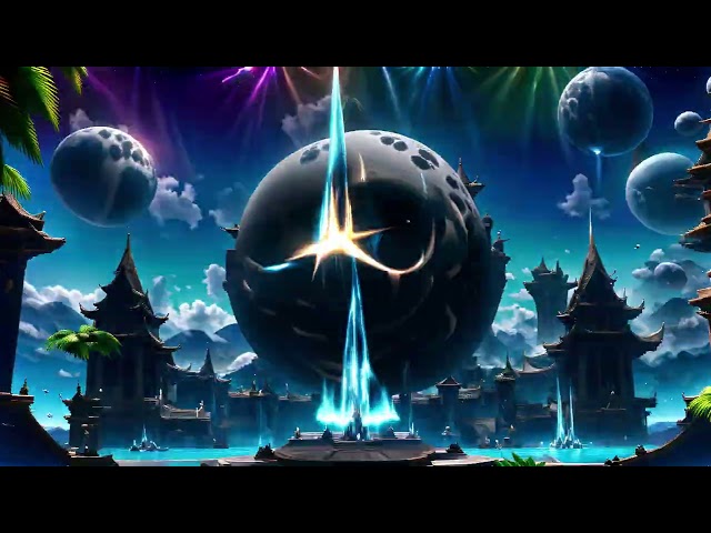 Psychedelic Surrealism 322 - Trippy AI Animation Loop - Background / Screensaver