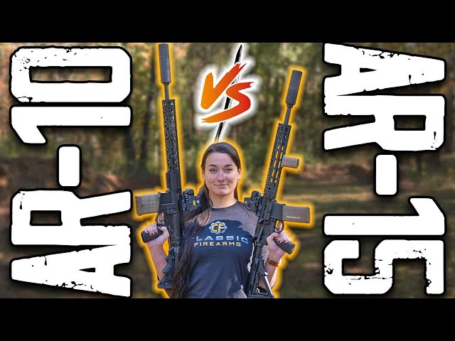 AR-15 vs AR-10