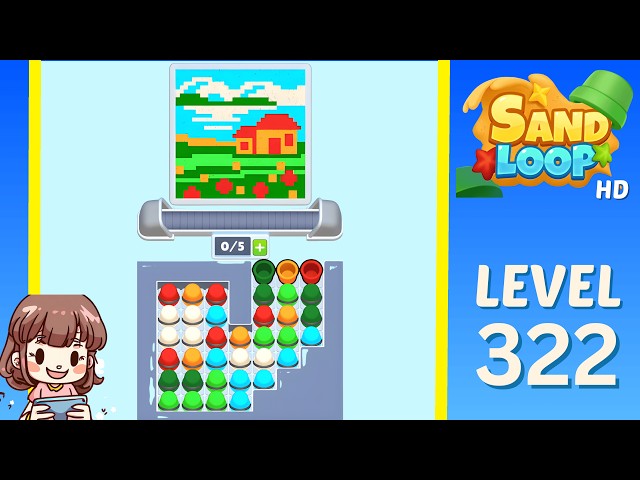 Sand Loop Level 322 Solution Walkthrough