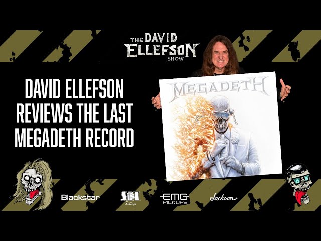 David Ellefson bespricht das neueste Megadeth-Album + NAMM-Zusammenfassung