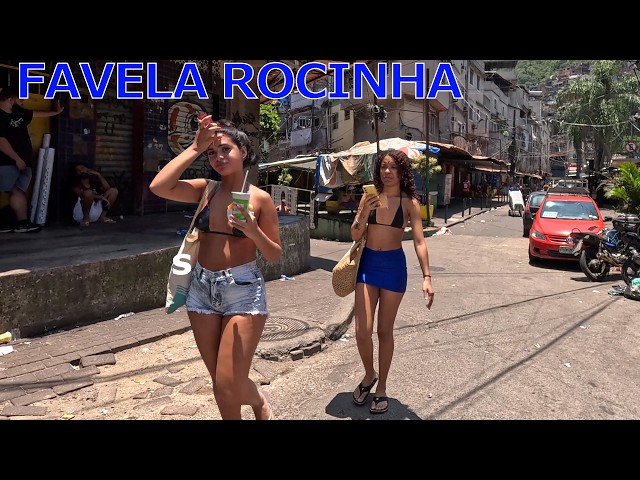 FAVELA ROCINHA: Inside Rio's Most Notorious Favela - Brazil 🇧🇷