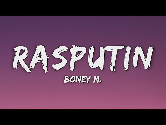 Boney M - Rasputin (Lyrics)