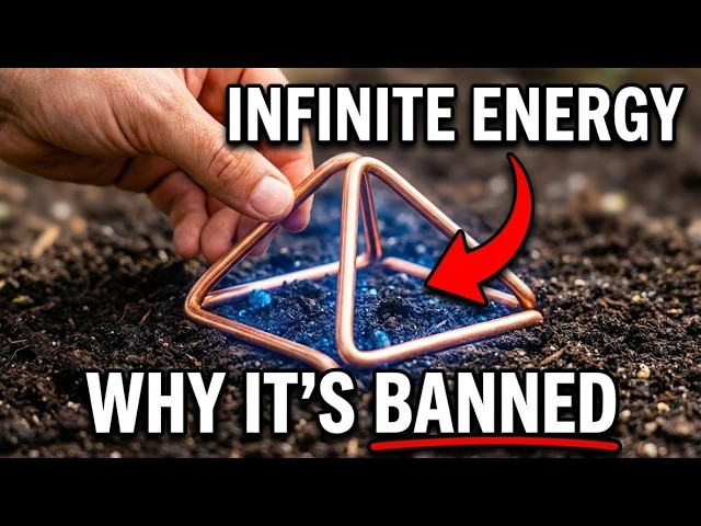 Bending Copper Into This Shape Creates Infinite Energy — The "Electric Soil" Secret