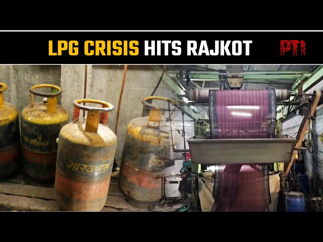 Jetpur textile hub hit by LPG, gas crisis; factories shut, workers face uncertainty
