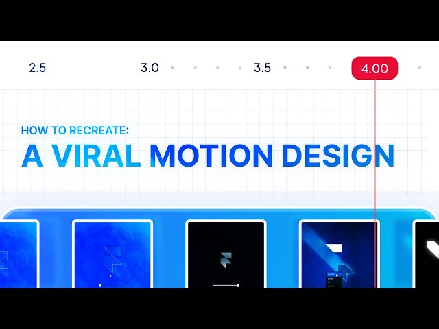 How to Recreate a Viral Motion Design (Without After Effects)