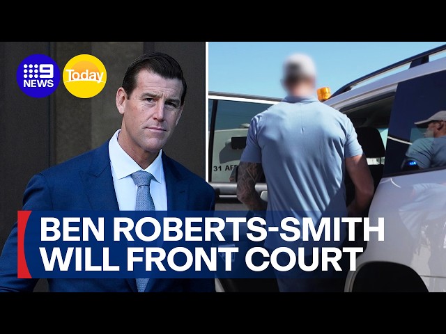 Ben Roberts-Smith will front court after airport arrest | 9 News Australia
