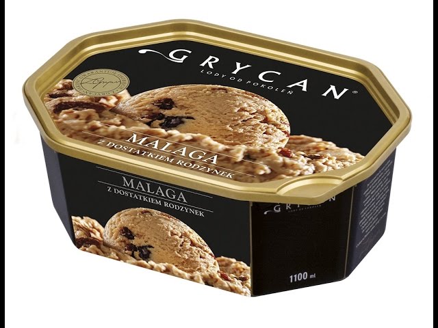 Dlaczego opakowania lodów marki Grycan są czarne