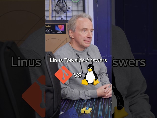 Linus Torvalds Answers git or Linux