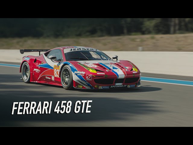Onboard: Ferrari 458 GTE - Racing Highlights - HQ V8 sound