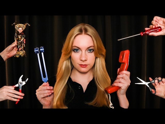 Unpredictable ASMR Roleplay 👀 Hearing Test, Haircut, Phone Survey, Selling You Cursed Items