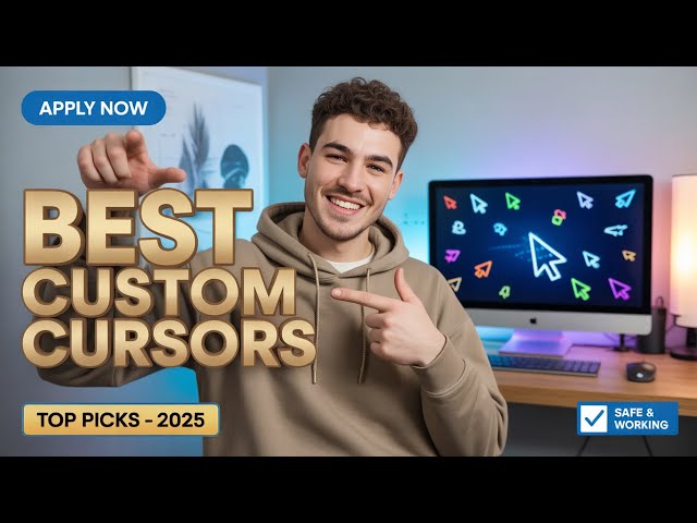 Best Custom Cursors for Windows 11/10 (2025 Guide)