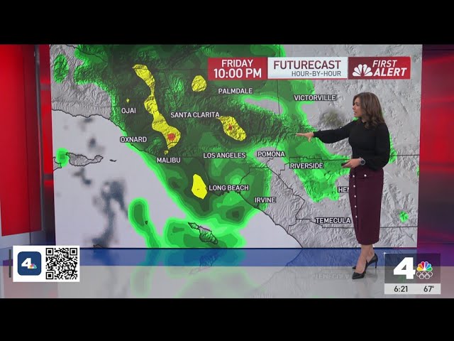 When will rain start, and when will it end? NBCLA answers storm questions