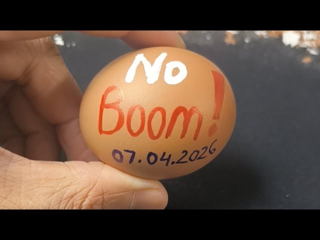 ASMR PEELING RAW EGGS LIVE #12