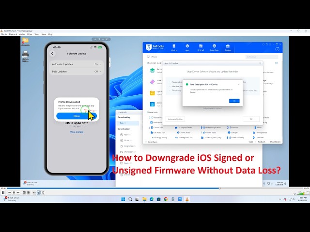 Downgrade iOS Signed or Unsigned Firmware Without Data Loss 2026✅