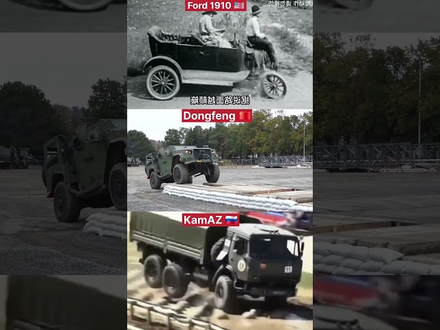 Ford 1910 vs Dongfeng vs KamAZ | Off-Road Suspension Test