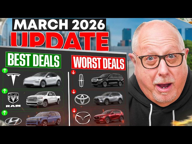 The BEST & WORST CAR DEALS in March 2026
