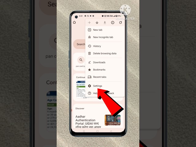 Google Chrome setting and privacy security
