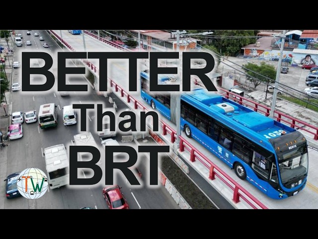 Mexico City's Elevated Trolleybus is weird but makes sense
