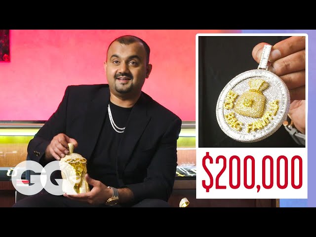 Expert Jeweler Iceman Nick Shows Off His Insane Jewelry Inventory | GQ